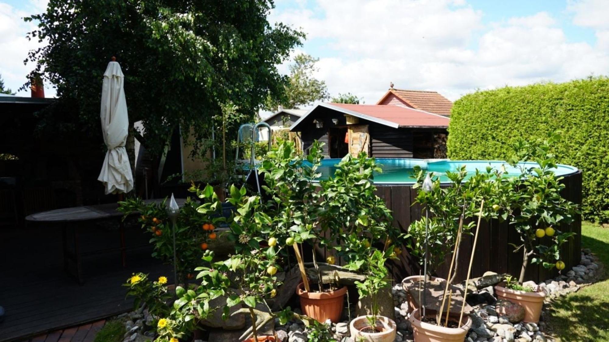 Pension Limone Ferienwohnung 1 Neu Lindenberg Esterno foto